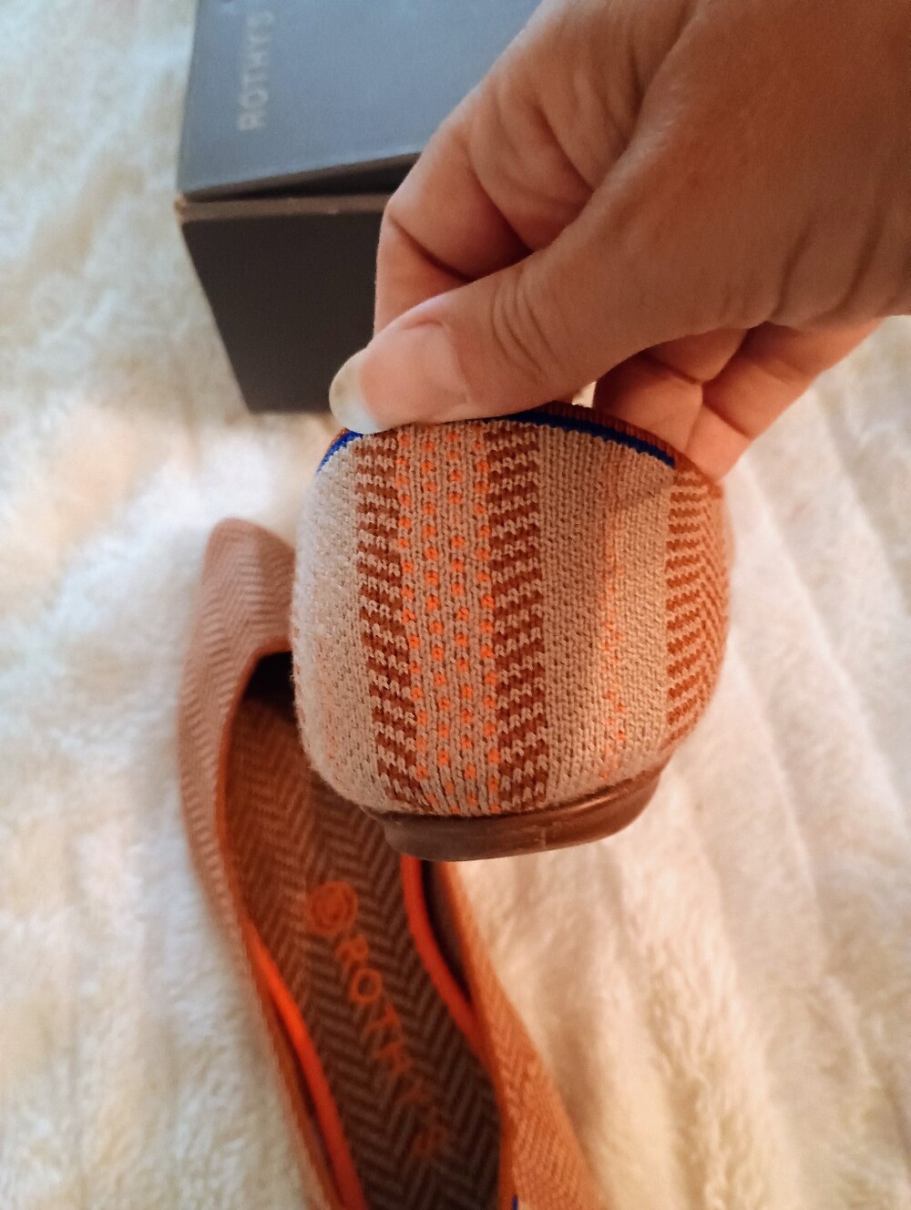 EUC Rothy's Merino Pointed Flats - Picture 5 of 6